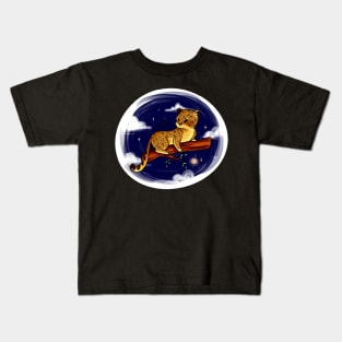 night jaguar Kids T-Shirt